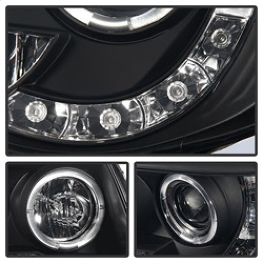 Spyder Toyota Tacoma 05-11 Projector Headlights LED Halo LED Blk Smke PRO-YD-TT05-HL-BSM 5078650
