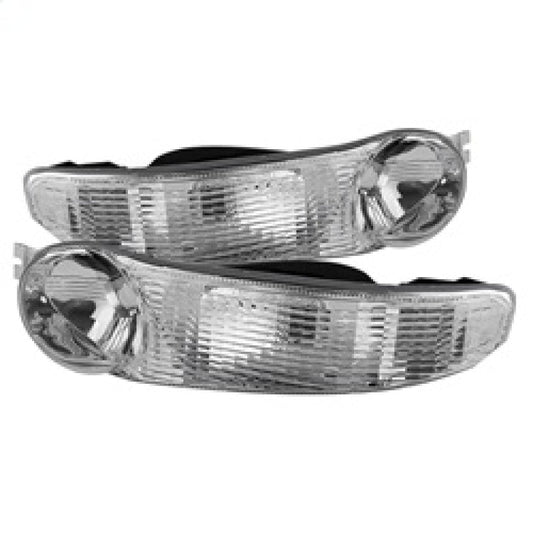 SPYDER Xtune GMC Sierra Denali 00-06 Bumper Lights Clear CBL-GD00-C 9027086