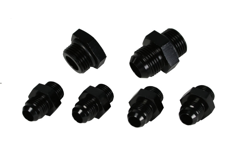 Aeromotive A4 Regulator Fitting Kit (for two (2) carbs) (4) AN-06/(1) AN-10/(1) AN-10
