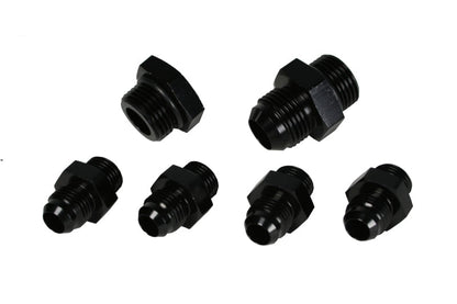 Aeromotive A4 Regulator Fitting Kit (for two (2) carbs) (4) AN-06/(1) AN-10/(1) AN-10