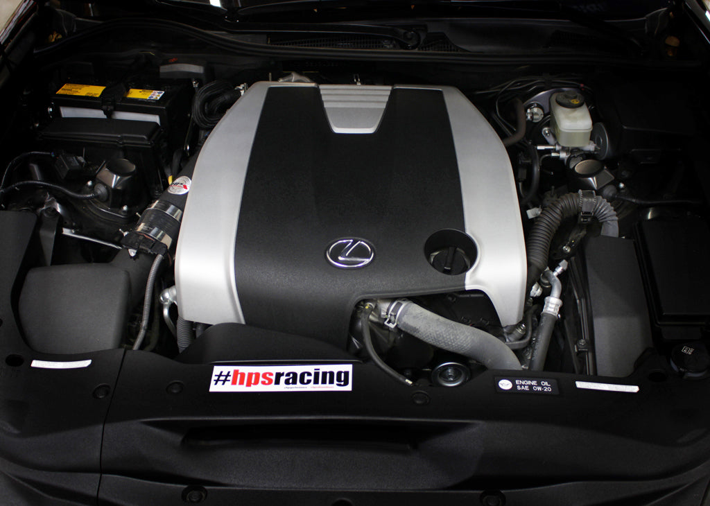 HPS Performance HPS Post MAF Air Intake Tube 2016-2025 Lexus RC300 3.5L V6 F Sport, 27-198