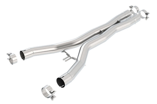 Borla 2014 Chevy Corvette Stingray X-Pipes (Smog Legal Cut and Clamp) 60548