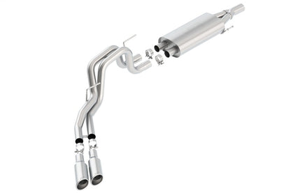 Borla 10-14 Ford F-150 SVT Raptor 6.2L-8cyl SS Catback Exhaust 140383
