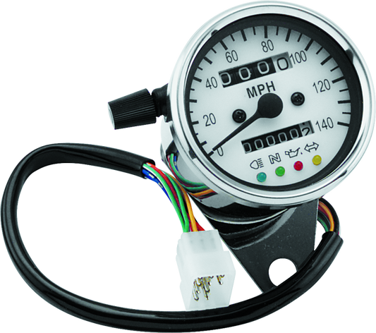 Bikers Choice Mini Spdo 2:1 W/Led Indic Lght 490291
