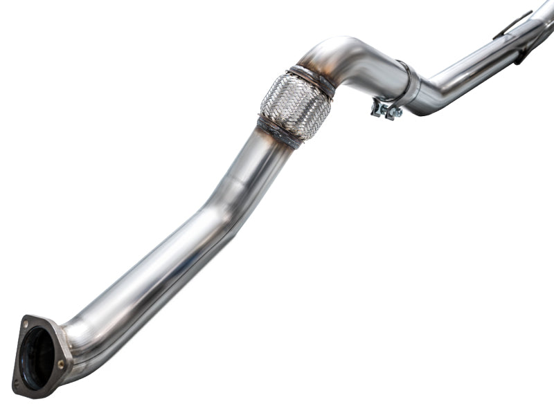 AWE Tuning 2024 Acura Integra Type S DE5 FWD Track Edition Exhaust w/ Triple Chrome Silver Tips 3020-52335
