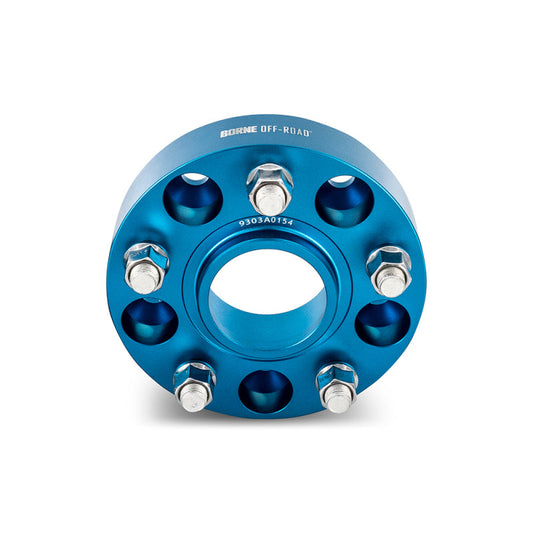 Borne Off-Road Wheel Spacers - 5x127 - 71.6 - 45mm - M14 - Blue BNWS-003-450BL
