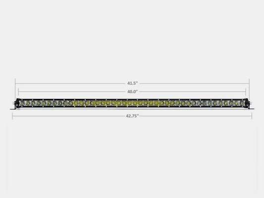 Cali Raised LED Cali Raised 42 Slim Single Row Led Bar CR2315