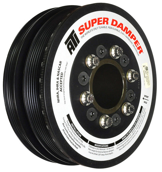 ATI Damper - 7.48in - Alum - 6/4 Grv - LS3 Camaro - 10-15 - Gen 3 Vortec Truck - 6 Bolt