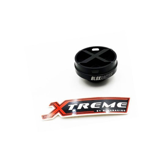 BLOX Racing Xtreme Line Billet Honda Oil Cap - Black BXAC-00502-BK