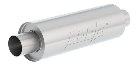 Borla XR-1 Racing Sportsman 2.5IN Outlet / 2.5IN Inlet / 5IN x 15IN Round Muffler 401392