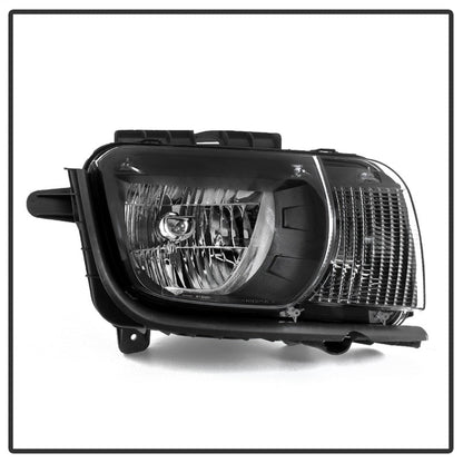 SPYDER xTune 10-13 Chevrolet Camaro OEM Style Halogen Headlights - Black (HD-JH-CCAM10-OE-BK) 9042461