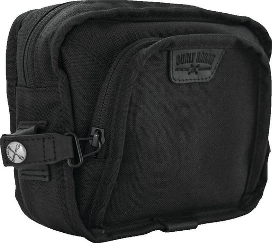 Burly Brand Handlebar Bag - Black B15-1012B