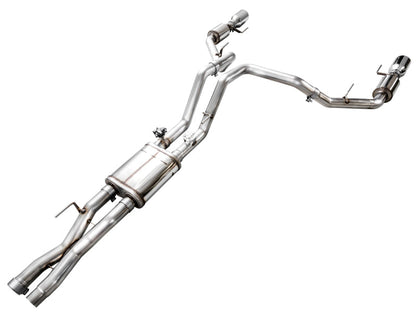 AWE Tuning AWE Gen 3 Raptor R SwitchPath Exhaust  - Chrome Silver Tips 3025-32852