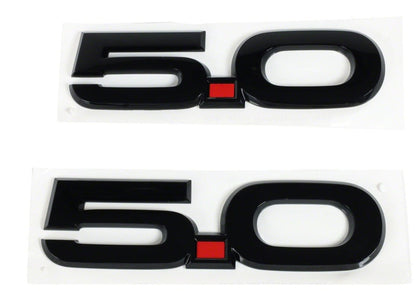 Ford Performance Parts 15-17 Ford Mustang 5.0L Fender Emblem Black