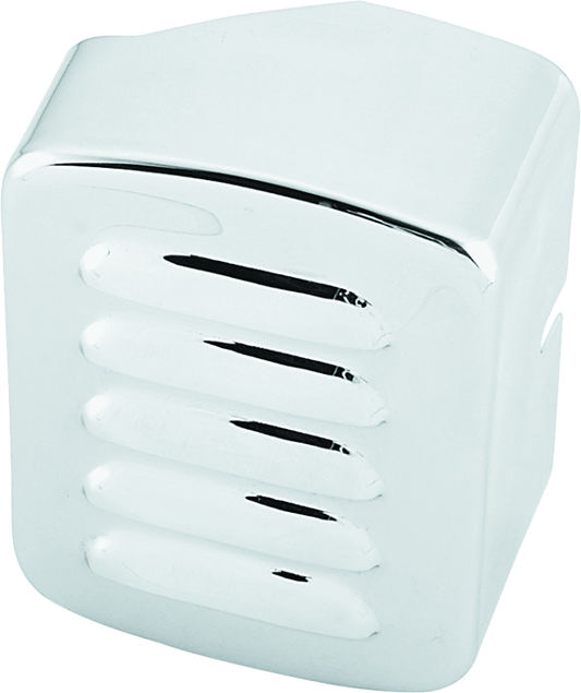 Bikers Choice Louvered Coil Cover-Chrome 490213