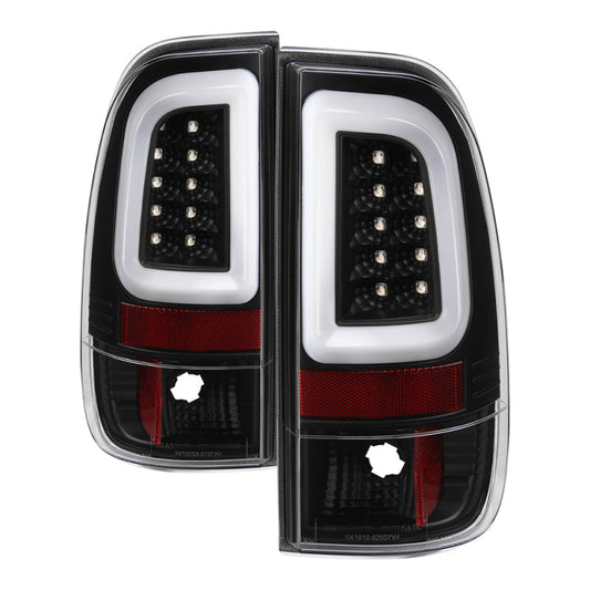 Spyder 97-03 Ford F150 Stylsd. F250/350 V3 Light Bar LED Tail Lights - Blk ALT-YD-FF15097V3-LBLED-BK 5084231