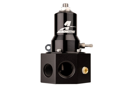 Aeromotive Adjustable Fuel Pressure Regulator 30-120PSI .313 Valve -3x -8 / 1x -10 Inlet
