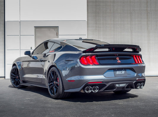 Borla 2020 Ford GT500 5.2L AT 3in ATAK CatBack Exhaust w/ Carbon Fiber Tips 140837CF