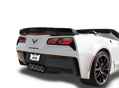 Borla 15 Chevy Corvette C7 ZO6 6.2L w/o AFM w/ NPP ATAK Quad RD RL AC Tips Center Rear Exit Exh 11905