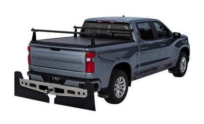 Access Adarac Aluminum Uprights 12in Vertical Kit (2 Uprights w/ 1 66in Cross Bar) Silver