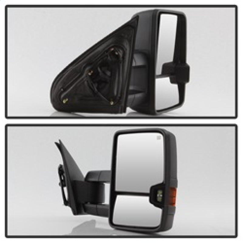 Spyder xTune Chevy Silverado 14-16 Heated Amber LED Signal Telescoping Mirrors