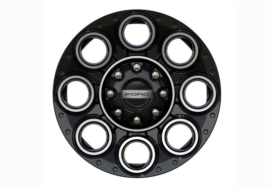 Ford Racing 05-22 Super Duty 20in Black w/Machined Face Wheel Kit M-1007K-S2008GBM