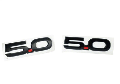 Ford Performance Parts 15-17 Ford Mustang 5.0L Fender Emblem Black