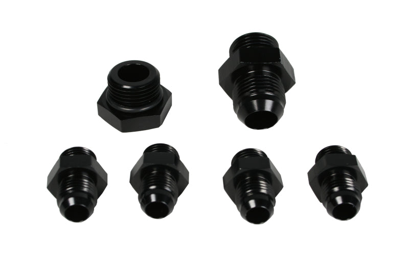 Aeromotive A4 Regulator Fitting Kit (for two (2) carbs) (4) AN-06/(1) AN-10/(1) AN-10