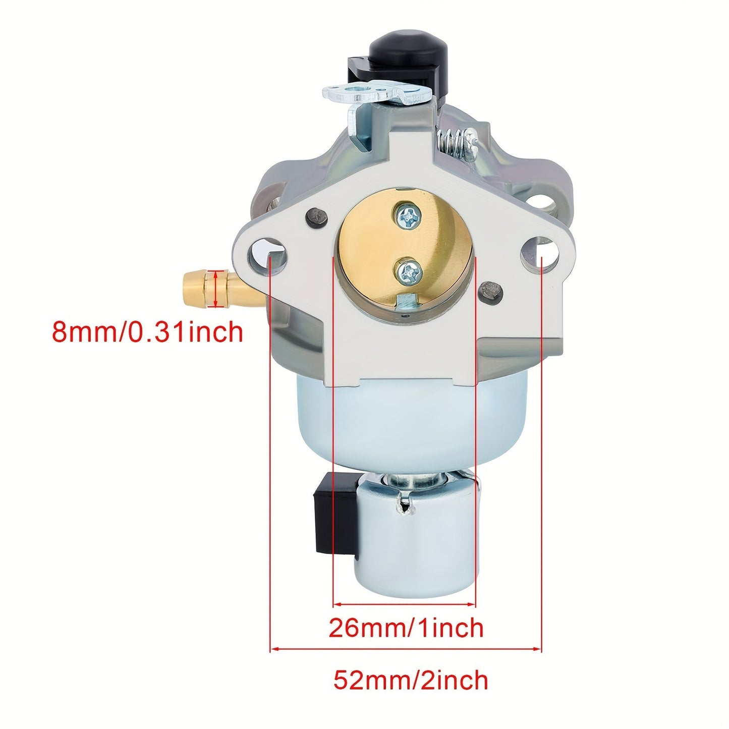 Carburetor for Kohler CV12.5 CV14 CV15 — Replaces 12 853 93-S