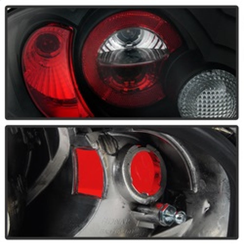 Spyder Audi TT 00-06 Euro Style Tail Lights Black Alt-Yd-ATT99-BK 5000408