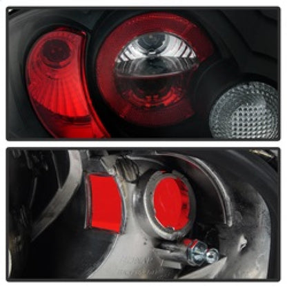 Spyder Audi TT 00-06 Euro Style Tail Lights Black Alt-Yd-ATT99-BK 5000408