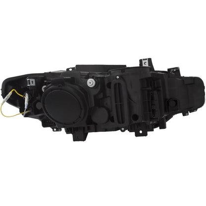 Anzo 2012-2015 BMW 3 Series Projector Headlights w/ U-Bar Black