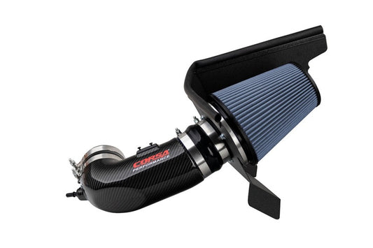 CORSA Performance Corsa 17-21 Chevrolet Camaro ZL1 Carbon Fiber Air Intake w/ MaxFlow 5 Oil Filtration 44005