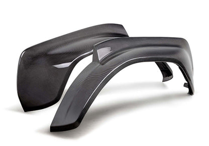Ford Racing 22-24 Bronco Raptor Carbon Fiber Rear Fender Flare Set - Gloss M-16268-BGR
