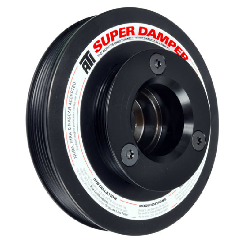 ATI Damper - 6.78in - Alum - 4 & 6 Grv - Honda H22 - Street