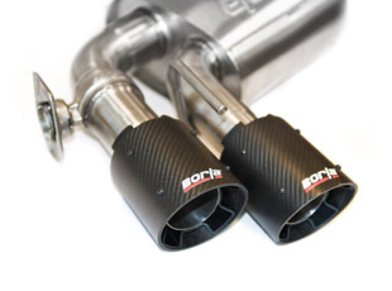 Borla 17-18 Chevrolet Camaro ZL1 6.2L V8 Atak Catback Exhaust w/ Dual Mode Valves CF Black Anod 140727CFBA
