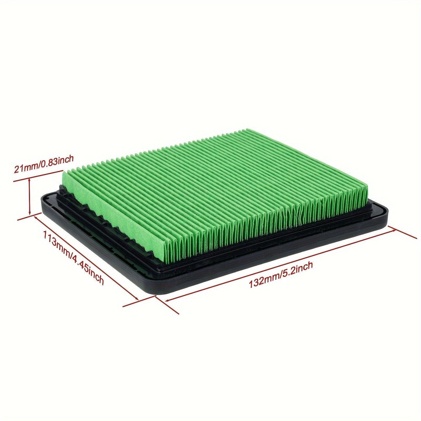 Air Filter for Honda GC135 GC160 GC190 — Replaces 17211-ZL8-023 (2-Pack)