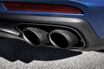 Akrapovic 17-18 Porsche Panamera Turbo Tail Pipe Set (Carbon) TP-CT/48