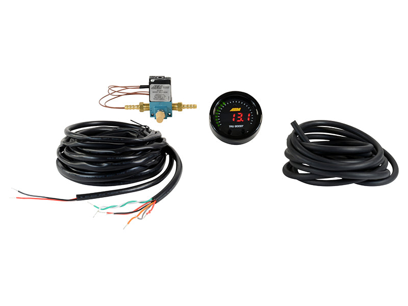 AEM X-Series Tru-Boost Controller Gauge w/ Boost Control Solenoid 80PSIg Internal MAP