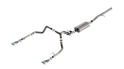 Borla 2024 Chevy Silverado 1500 6.2L V8 Touring Catback Exhaust w/ Simulator - Chrome 140992
