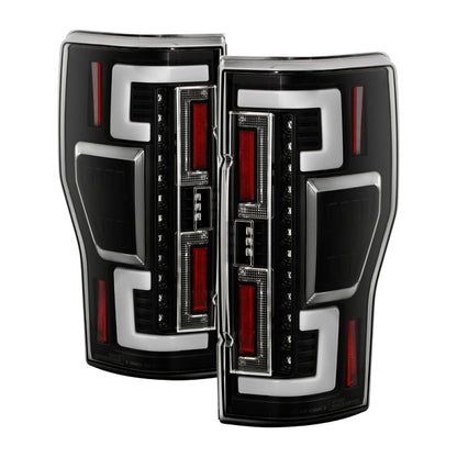 SPYDER Apex 20-21 Ford F250 SD (LED Model Only) LED Tail Lights - Black (ALT-YD-FS20LEDBS-LED-BK) 5088642