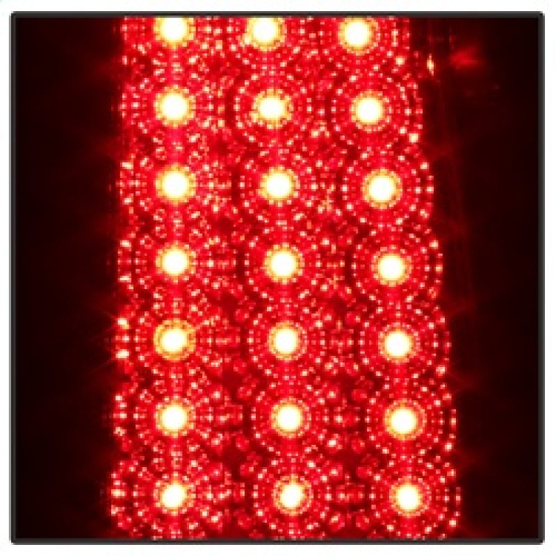 Spyder Xtune Chevy Silverado 1500/2500/3500 03-06 LED Tail Lights Red Clear