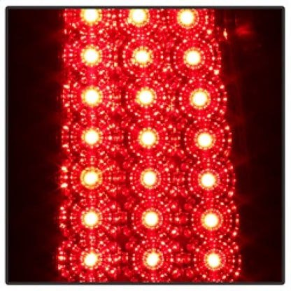 Spyder Xtune Chevy Silverado 1500/2500/3500 03-06 LED Tail Lights Red Clear
