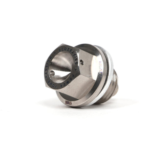 BLOX Racing Titanium Magnetic Oil Drain Plug - Subaru M16X1.5 Fa20 BXAC-00418-TI