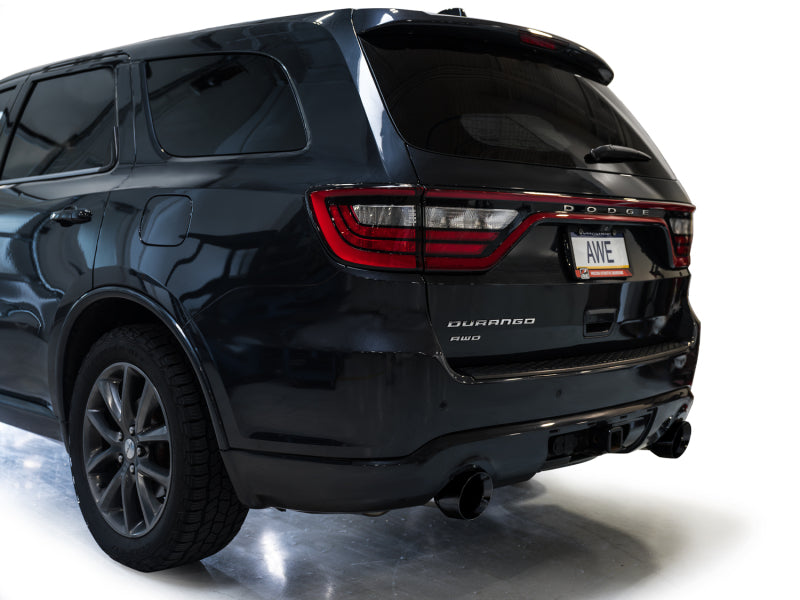 AWE Tuning 11-24 Dodge Durango 5.7L Touring Edition Exhaust w/ Diamond Black Tips 3015-33575