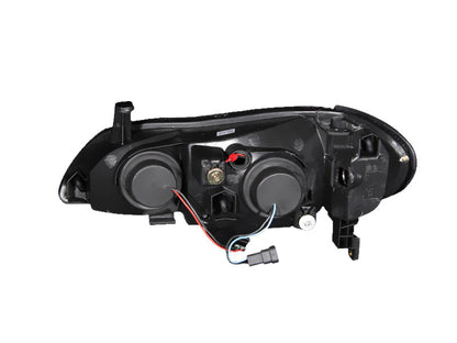 Anzo 2000-2004 Infiniti I30 Projector Headlights w/ Halo Chrome