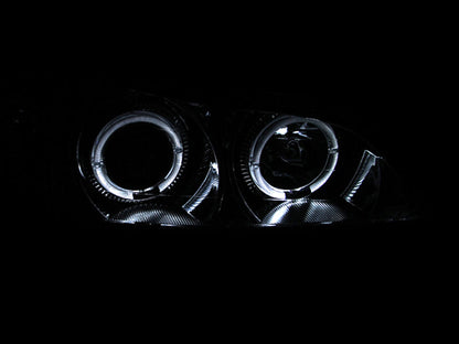 Anzo 2000-2004 Infiniti I30 Projector Headlights w/ Halo Chrome