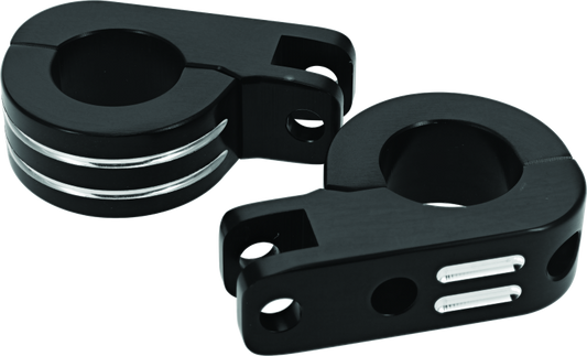 Bikers Choice Billet Hwy Peg Mounts Black 502319