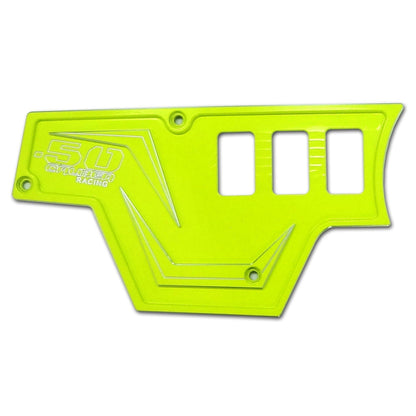 XP1000 3 piece Dash Panel (ONLY) Lime Squeeze