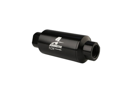 Aeromotive 10 Micron, ORB-10 Black Fuel Filter